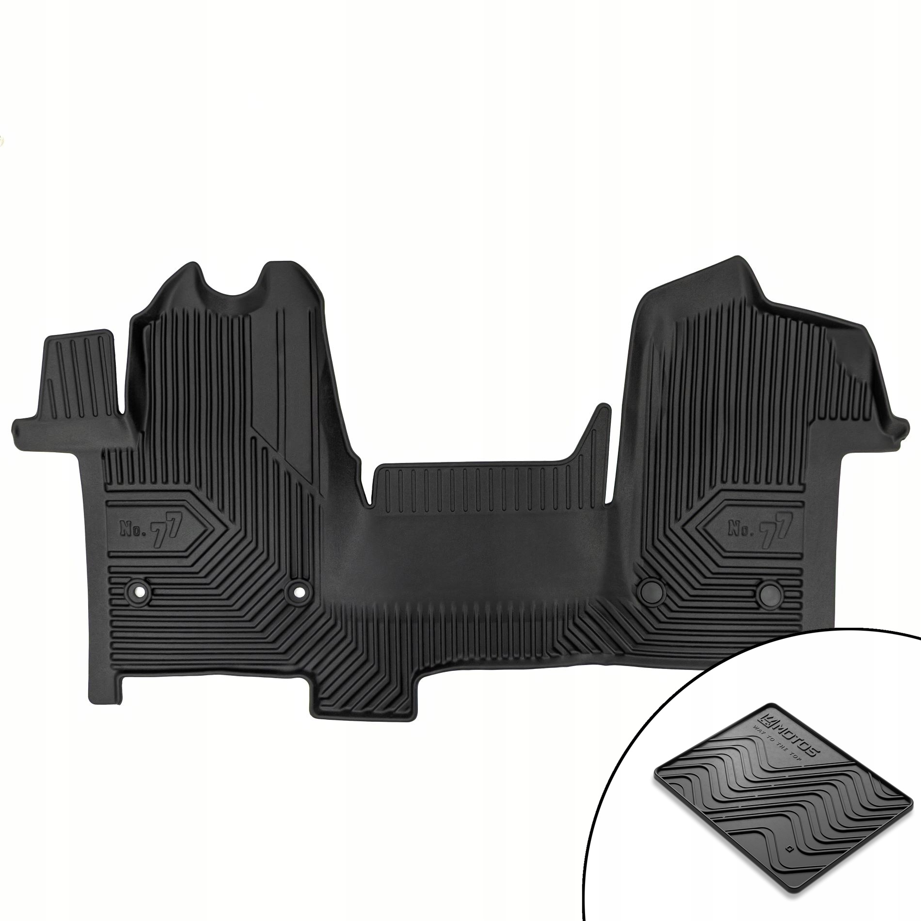 Dywaniki gumowe No.77 Renault Master III 2019-2024 mata
