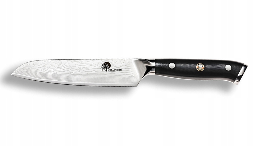 Nôž Dellinger Samurai Santoku 130 mm damaškový