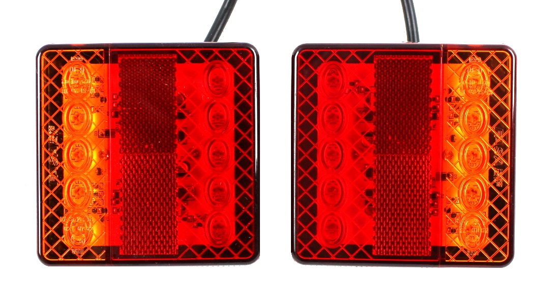 

Lampa Tylna Led Zespolona 12/24V Przyczepy Para