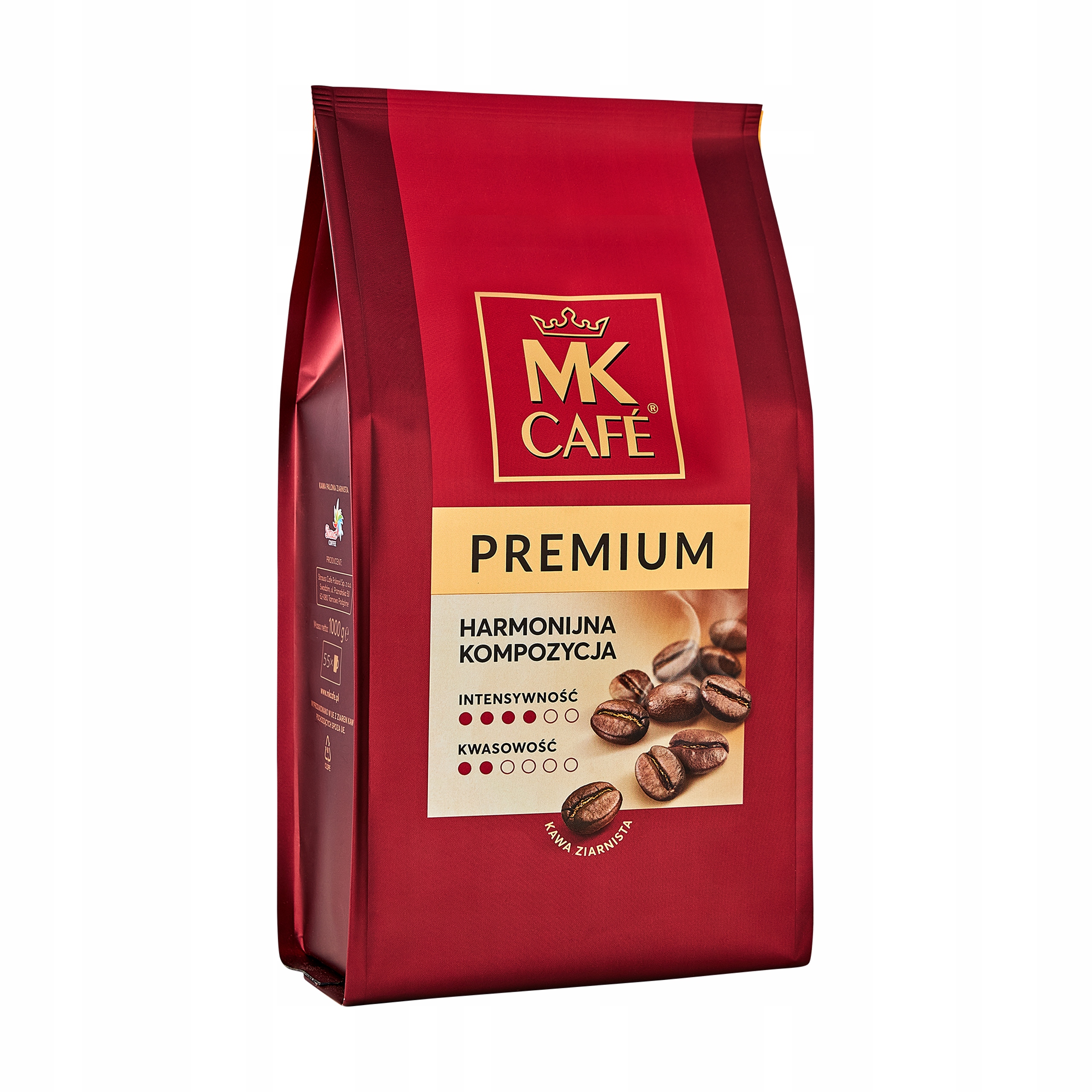 Levně Káva zrnková Mk Cafe Premium káva káva arabica robusta 1 kg