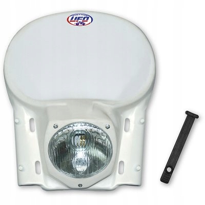 Ufo Lampa Vintage '78-'88 Farba Biela (okrúhle Sklo)