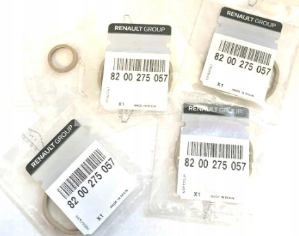 ORYGINALNY ZESTAW USZCZELKI KOLEKTORA ODMY DACIA RENAULT 1,6 16V