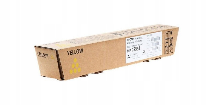 Toner Ricoh Mp C2551 841507 841511/ 842062 842466 Originál žlutý