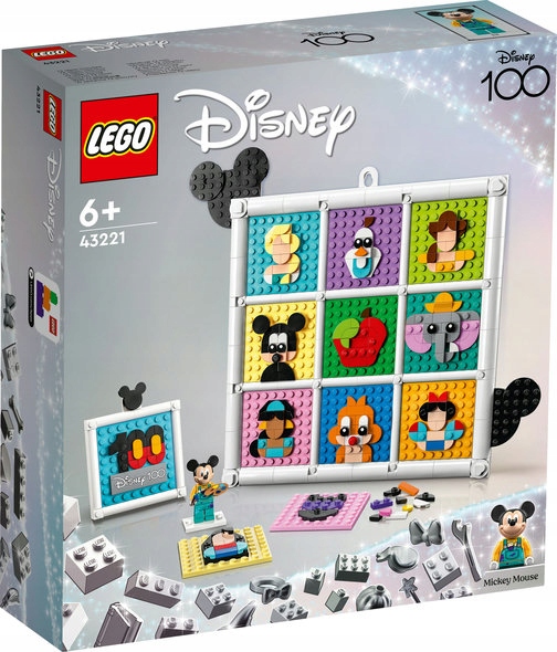 Lego 43221 – 100 Let Kultovních Animací Disneyho