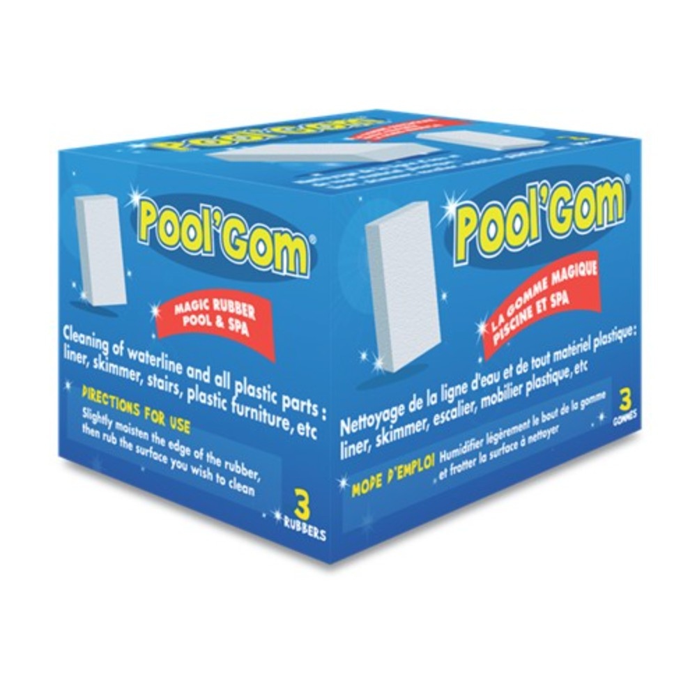 PoolGom Houbička na čištění bazénů 3 kusy