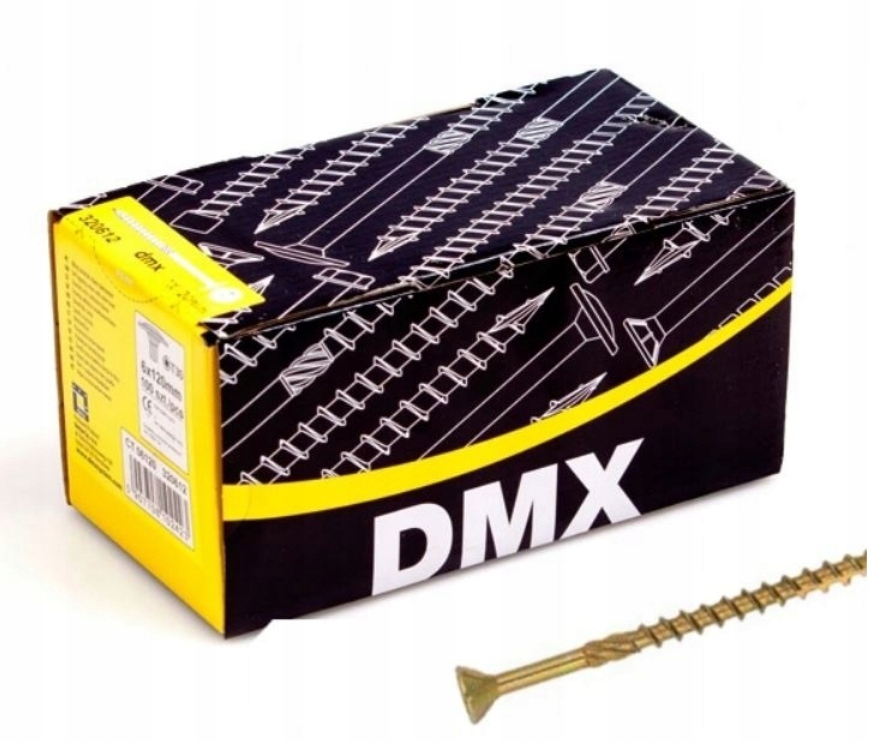 WKRĘTY CIESIELSKIE DO DREWNA 4x60 STOŻKOWE 200szt Marka Domax