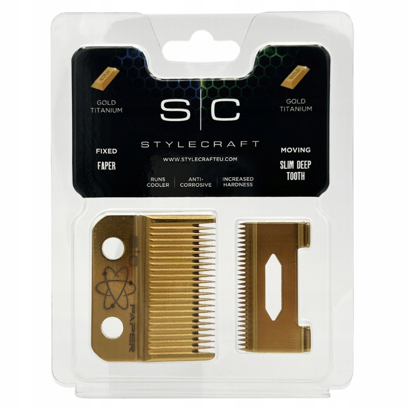 StyleCraft Sada čepelí StyleCraft Faper Slim Deep