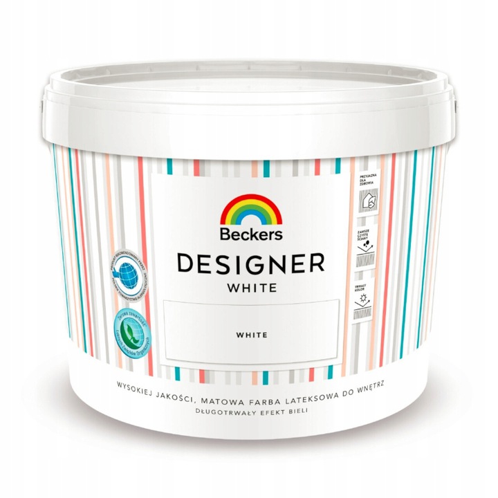 

Beckers Designer White Farba lateksowa Biała 10l