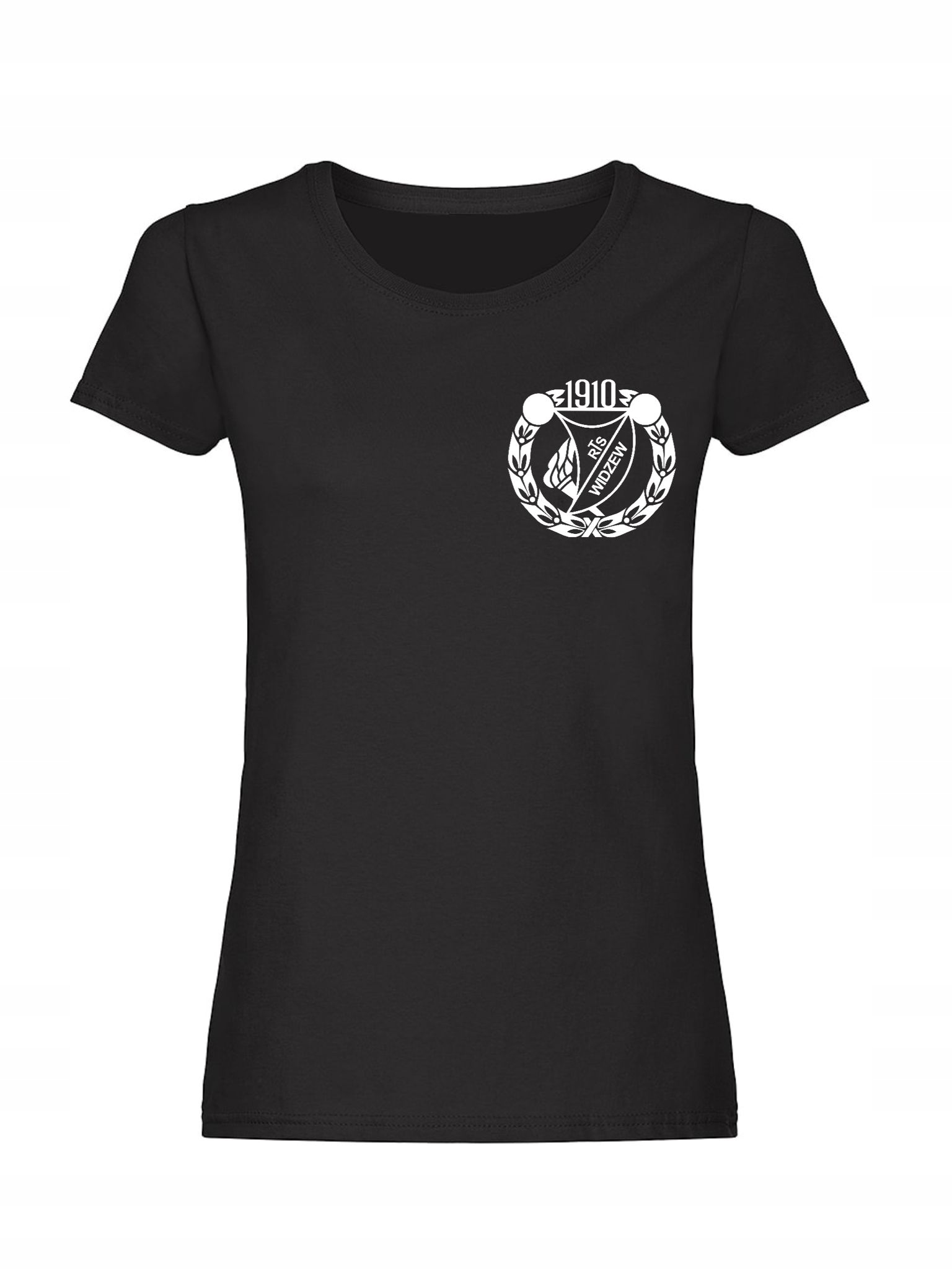 

Koszulka Damska T-shirt Widzew Czarna M