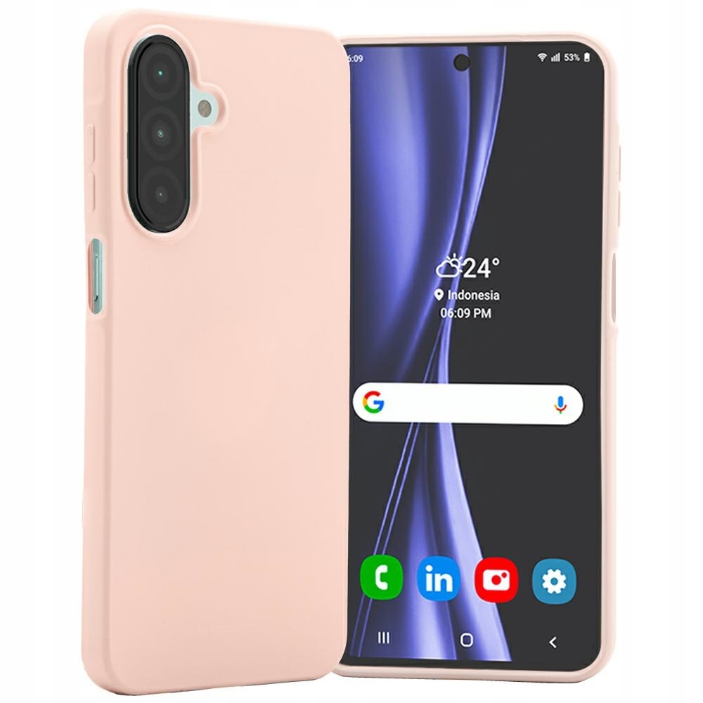 Mercury Soft do Galaxy A26 Różowo-Piaskowy