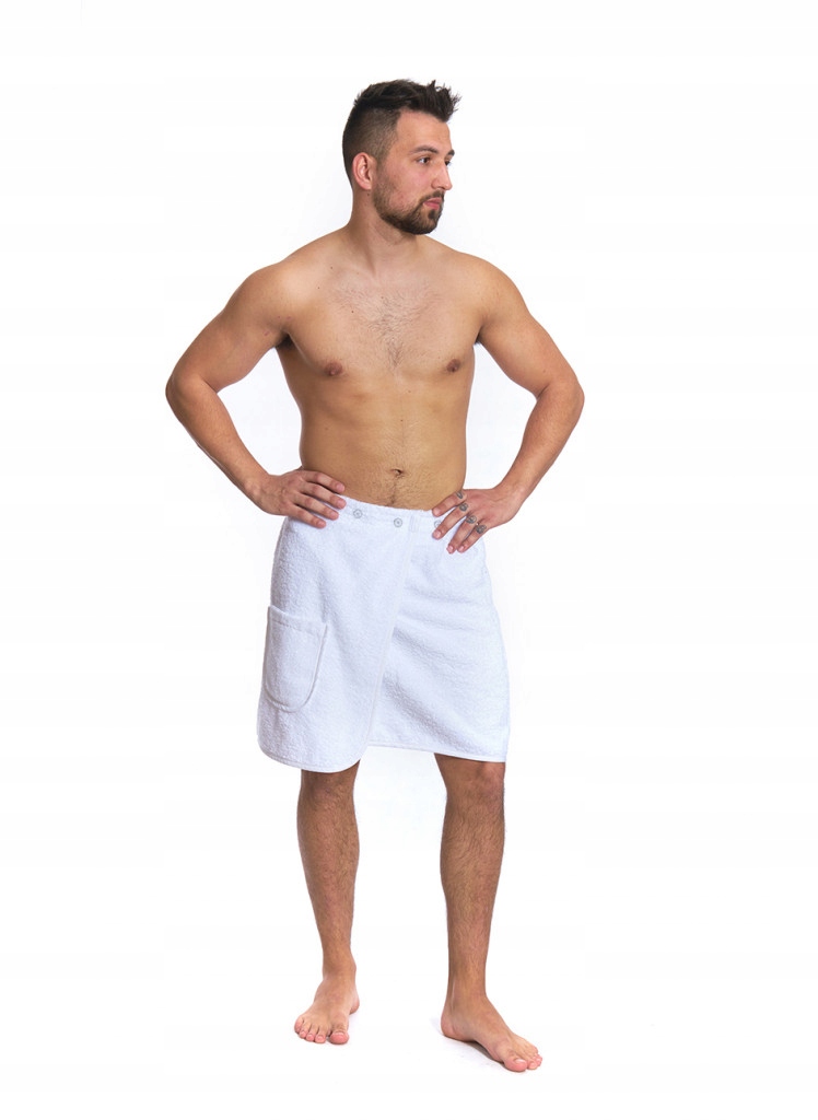 Interkontakt Pánský saunový kilt White