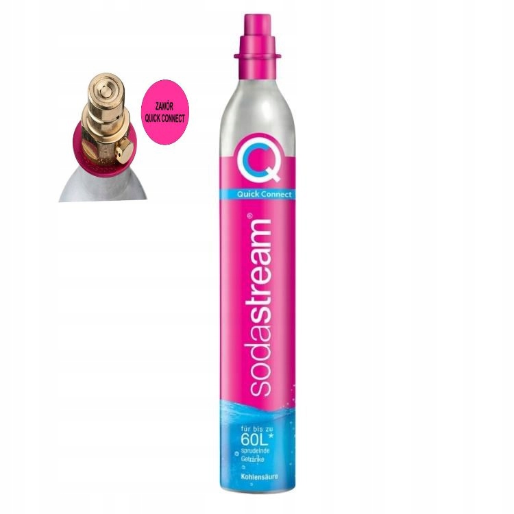 SodaStream nabój CO2 Quick Connect różowy 2 szt EAN (GTIN) 4510510033154
