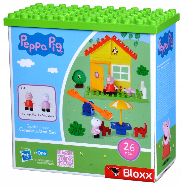 

Big Bloxx Domek Ogrodowy Świnka Peppa 26 El 57172