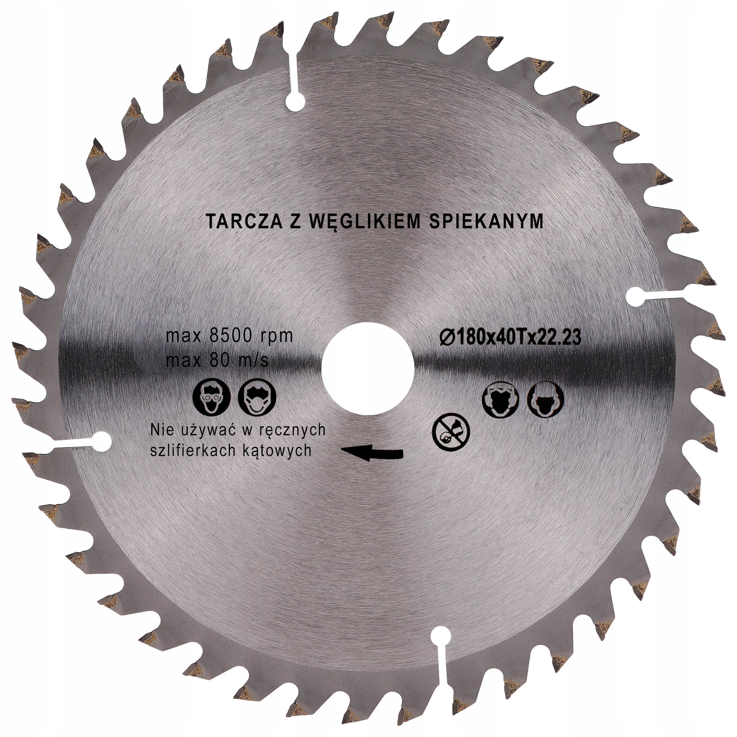 TARCZA PIŁA DO DREWNA WIDIA I-C 180 22,2 T40