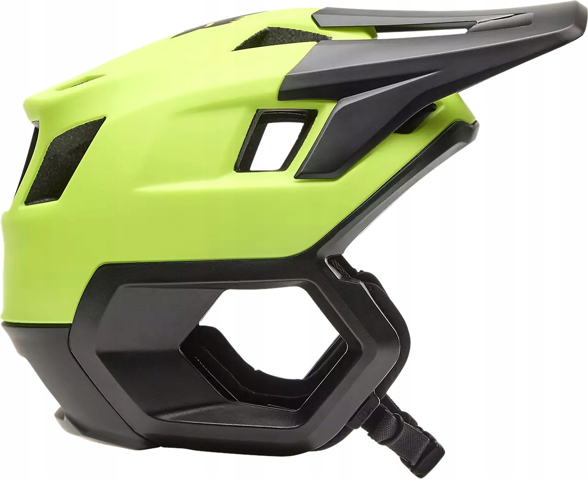 Cyklistická přilba Fox Dropframe Fluo Yellow, velikost M, 54-56 cm Mips Enduro