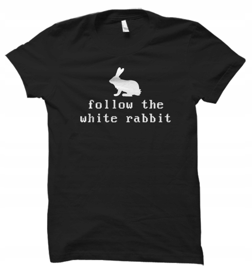 

Follow The White Rabbit matrix koszulka damskaM