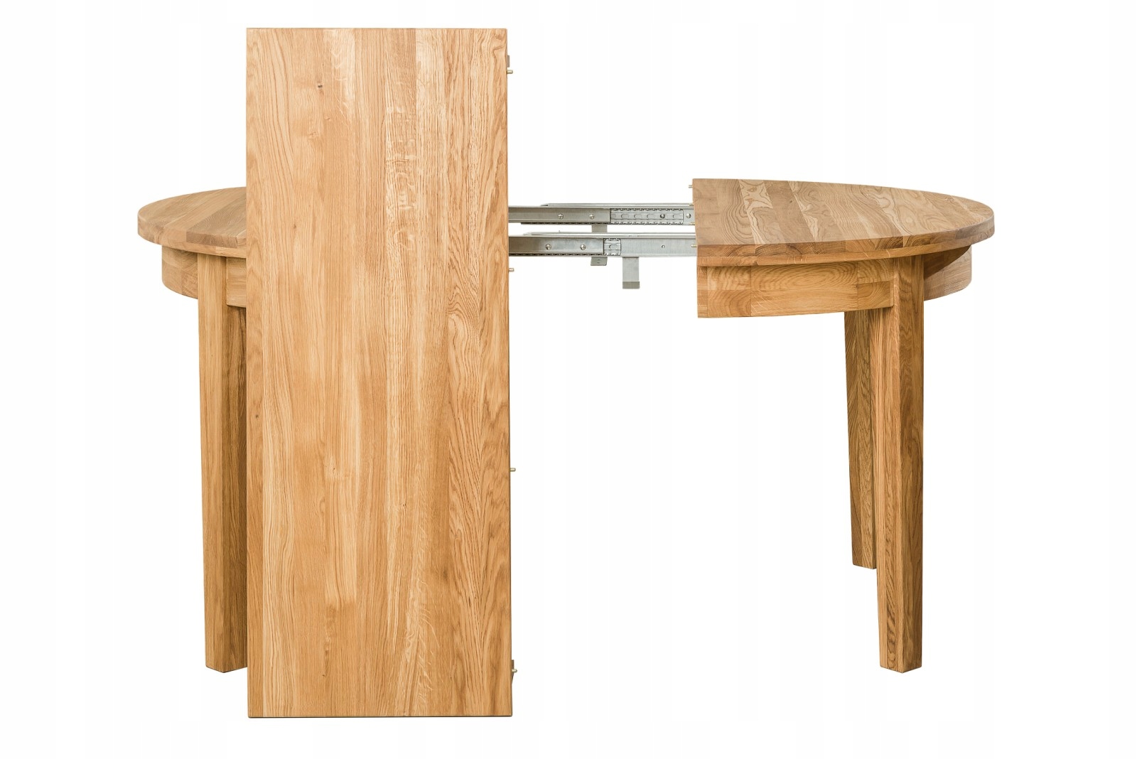 STÓŁ LITY DĄB, OKRĄGŁY MIO 100(182) cm, ROZKŁADANY Kolekcja Stoły okrągłe