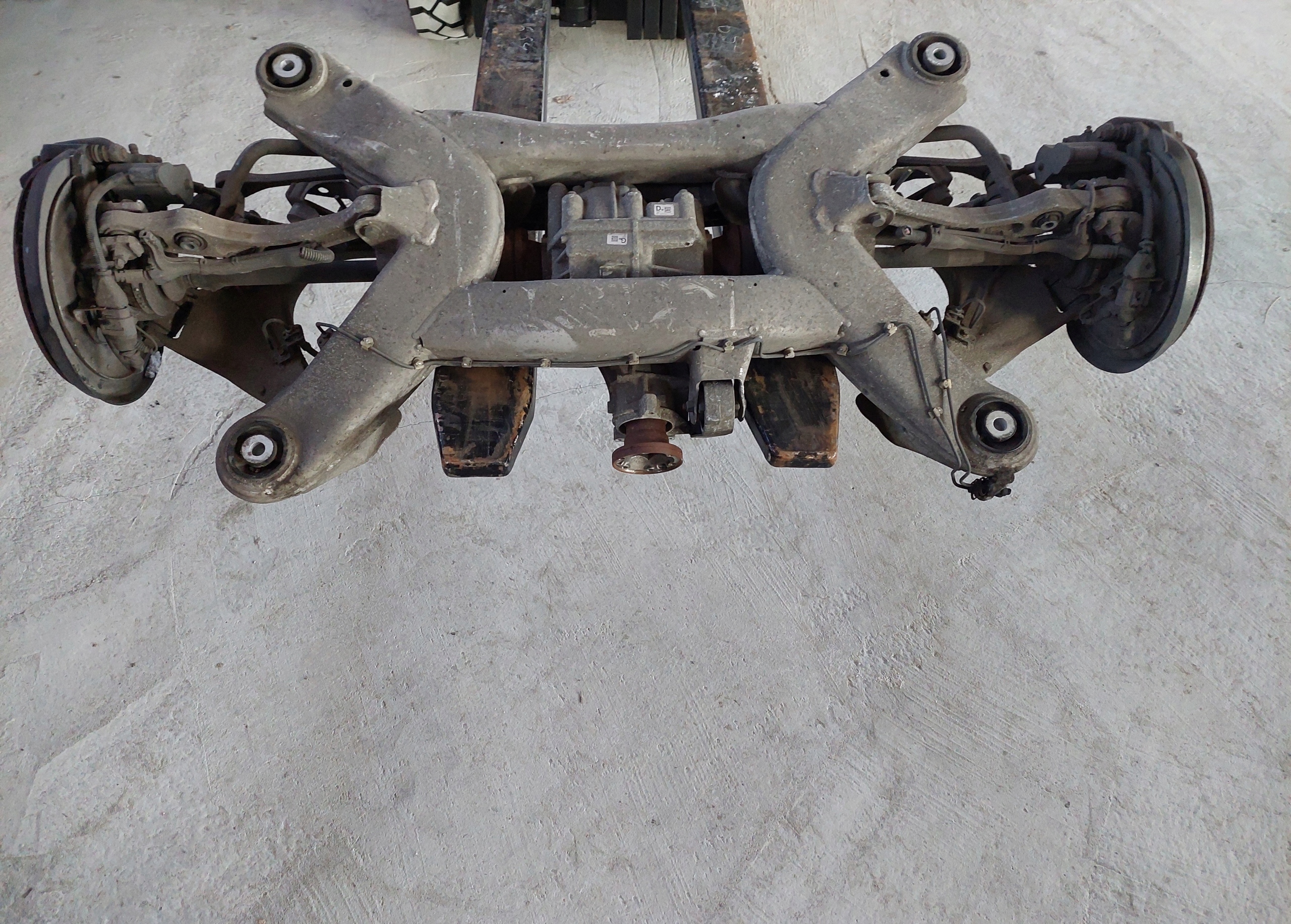 suspension beam axle beam rear part swing differential BENTLEY CONTINENTAL FLYING SPUR