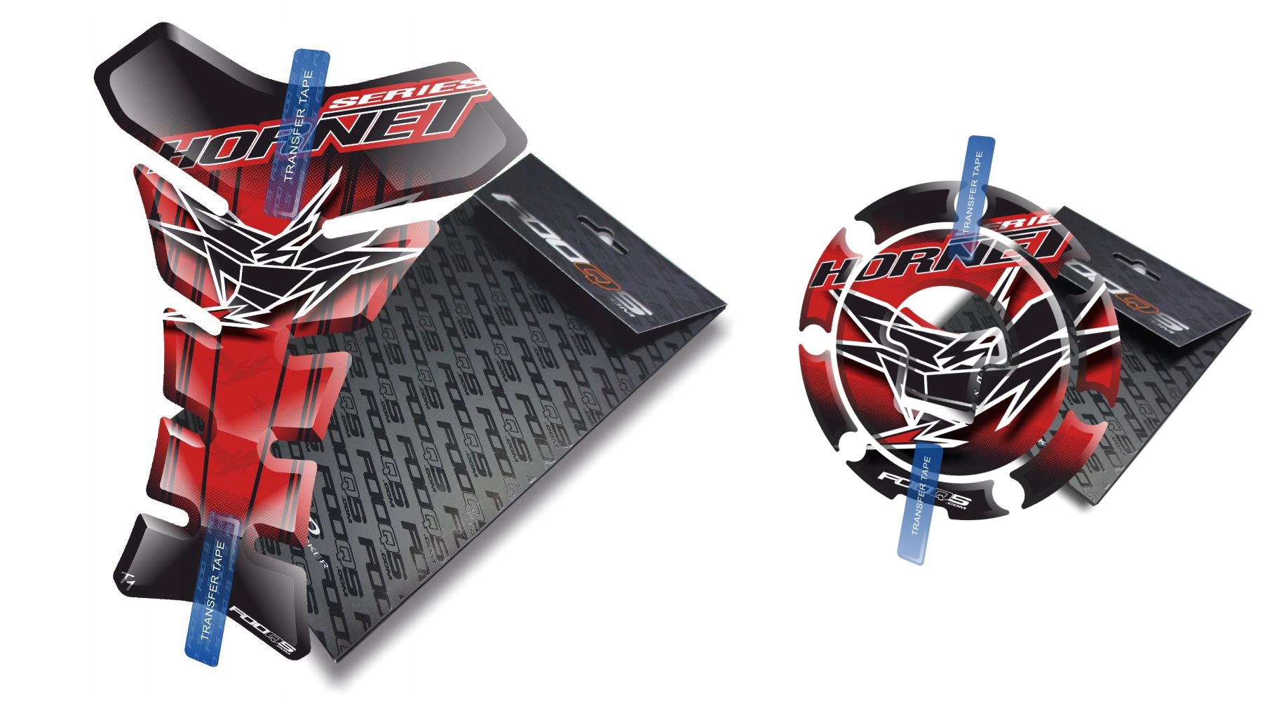 Tank-pad Cap-pad od firmy Fooqs pro Honda Cb Hornet Červený