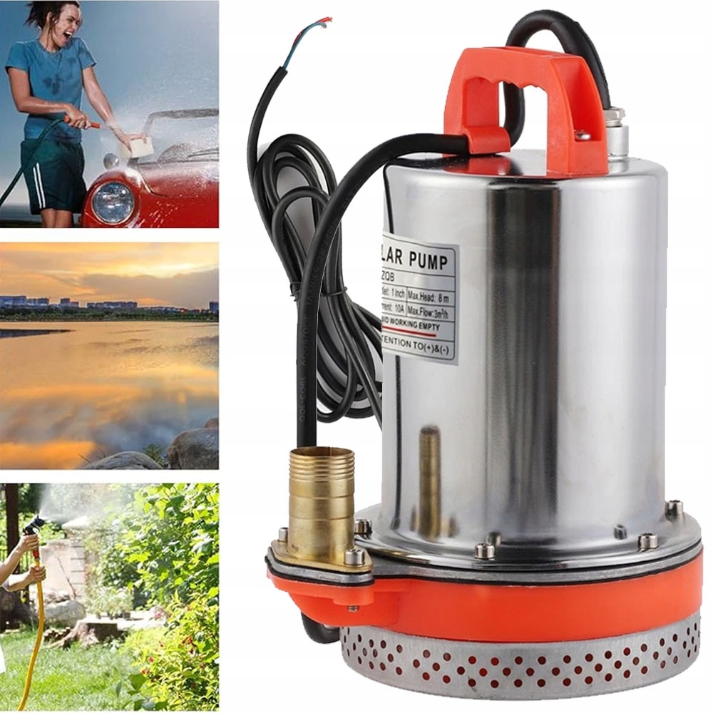 Ponorné Čerpadlo Pro Špinavou Vodu A Čistou Dešťové Vody Ve Studni 3000 L/h 180 W