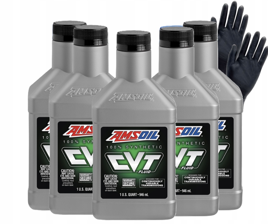 Prevodový olej Amsoil Synthetic Cvt Fluid 0.946L, sada 5 ks