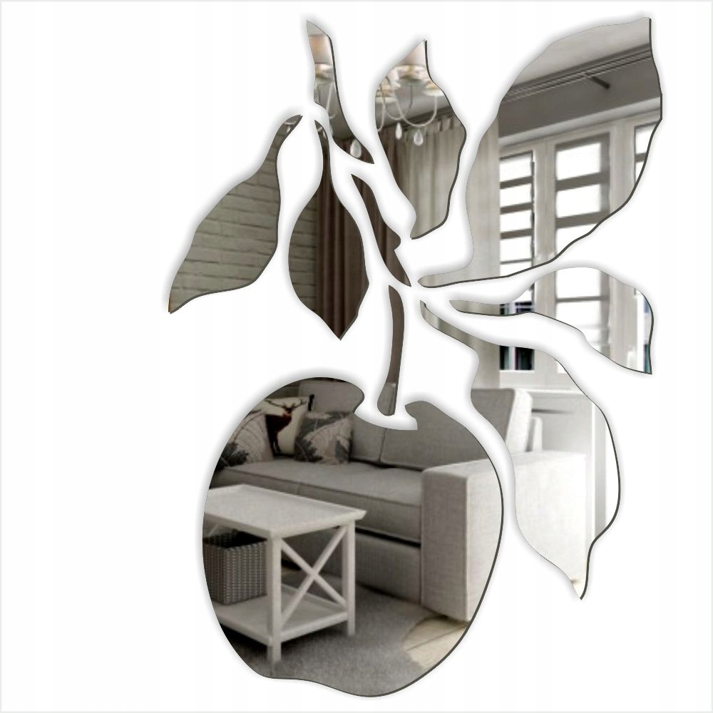 Dekoracyjne Lustro Akrylowe " Jabłko "