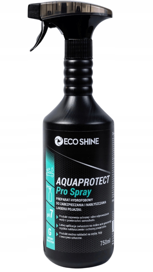 Eco Shine Aquaprotect Pro Spray 750ml Hydrofobowa powłoka ochronna