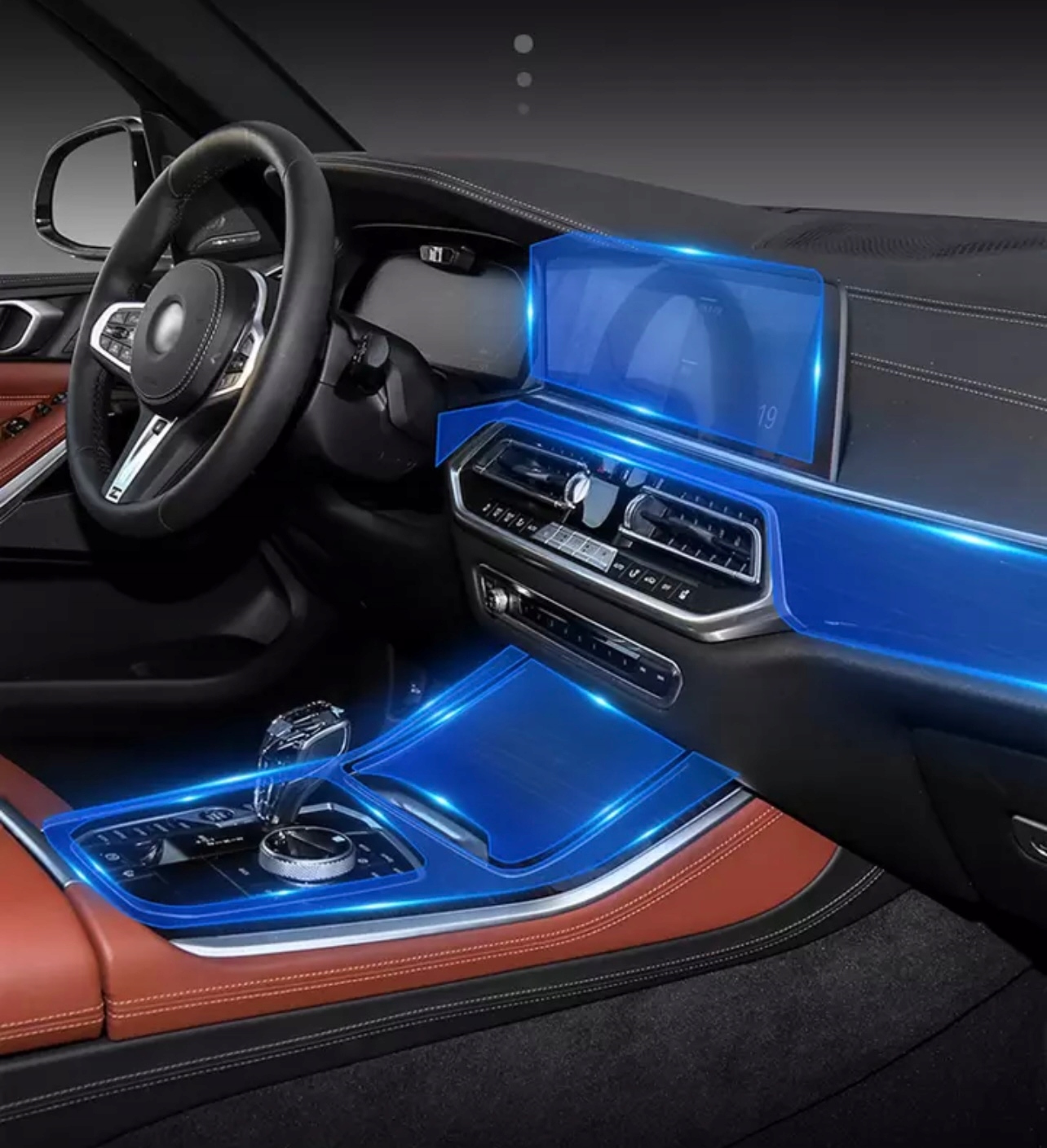 Fólie do interiéru – Bmw i8 – Průhledná ochrana interiéru