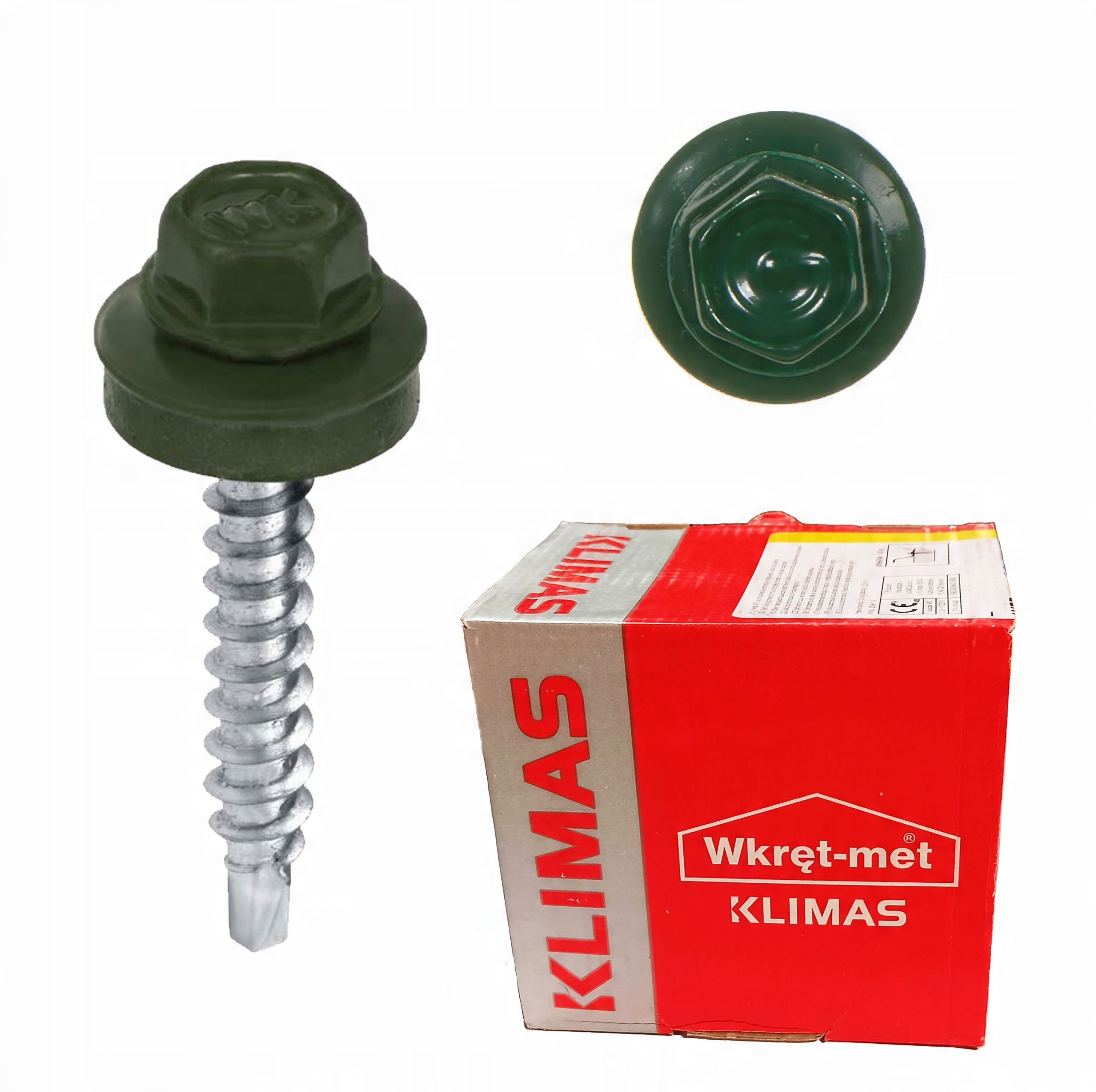 

Wkręty Farmerskie 4,8x35mm Ral 6020 Farmery 250szt