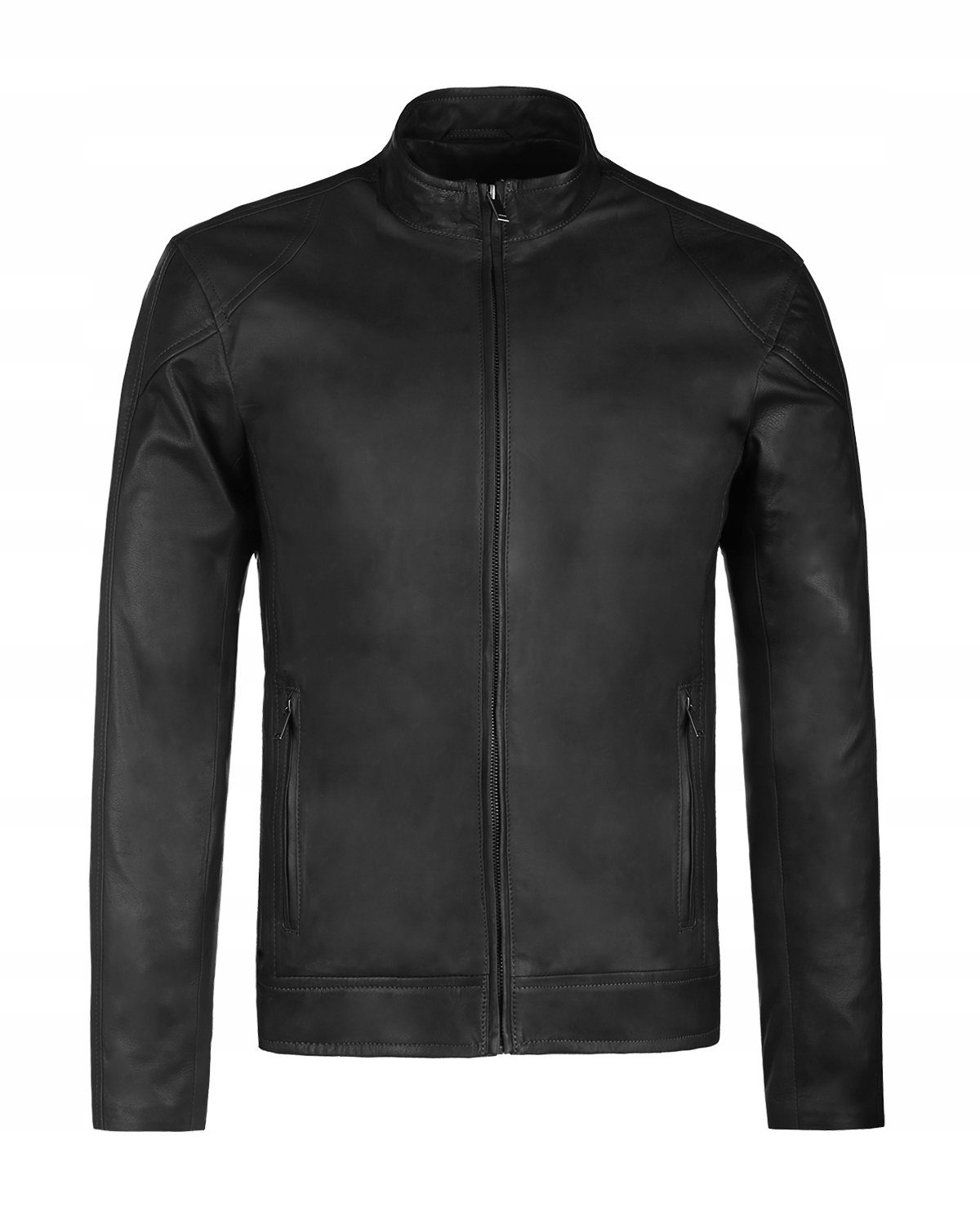 Pánská Kožená Bunda Oskar Olio Černá M Tomskór