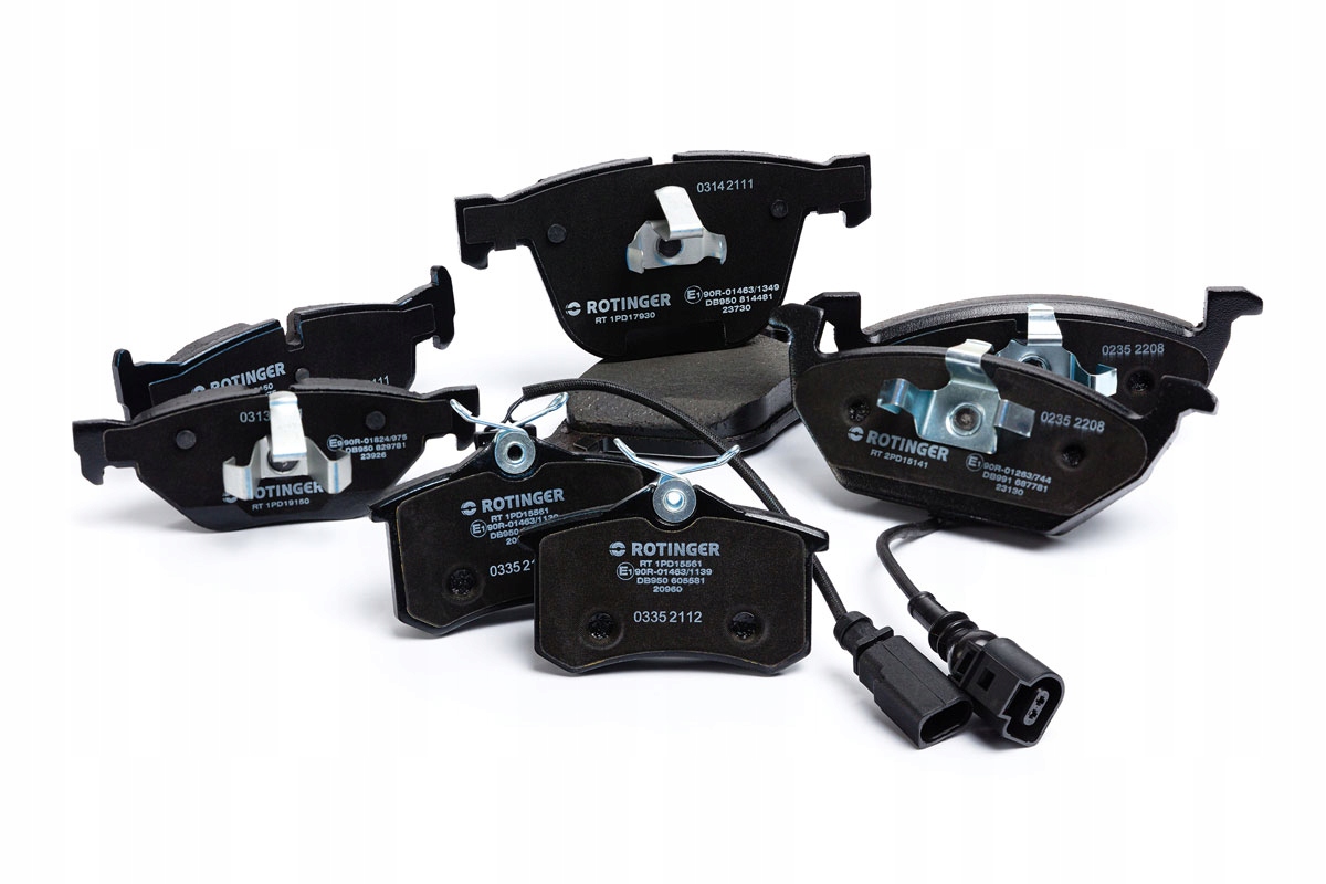 KLOCKI HAMULCOWE RT 1PD21670 Typ samochodu Samochody osobowe