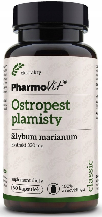 

Pharmovit Ostropest Plamisty 90k Ekstrakt Detox