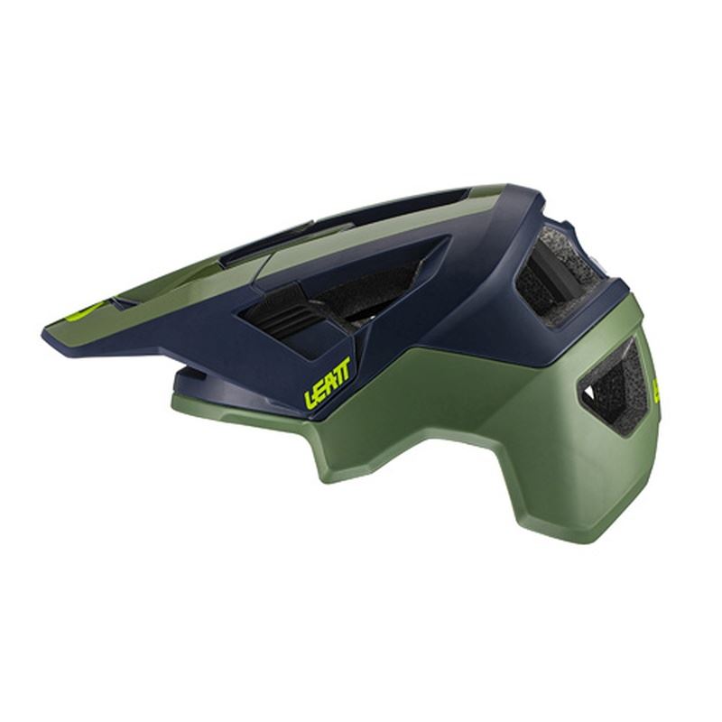 Leatt Cyklistická Přilba Mtb 4.0 Allmtn V21.1 Helmet Cactus Barva Zelená/granátová