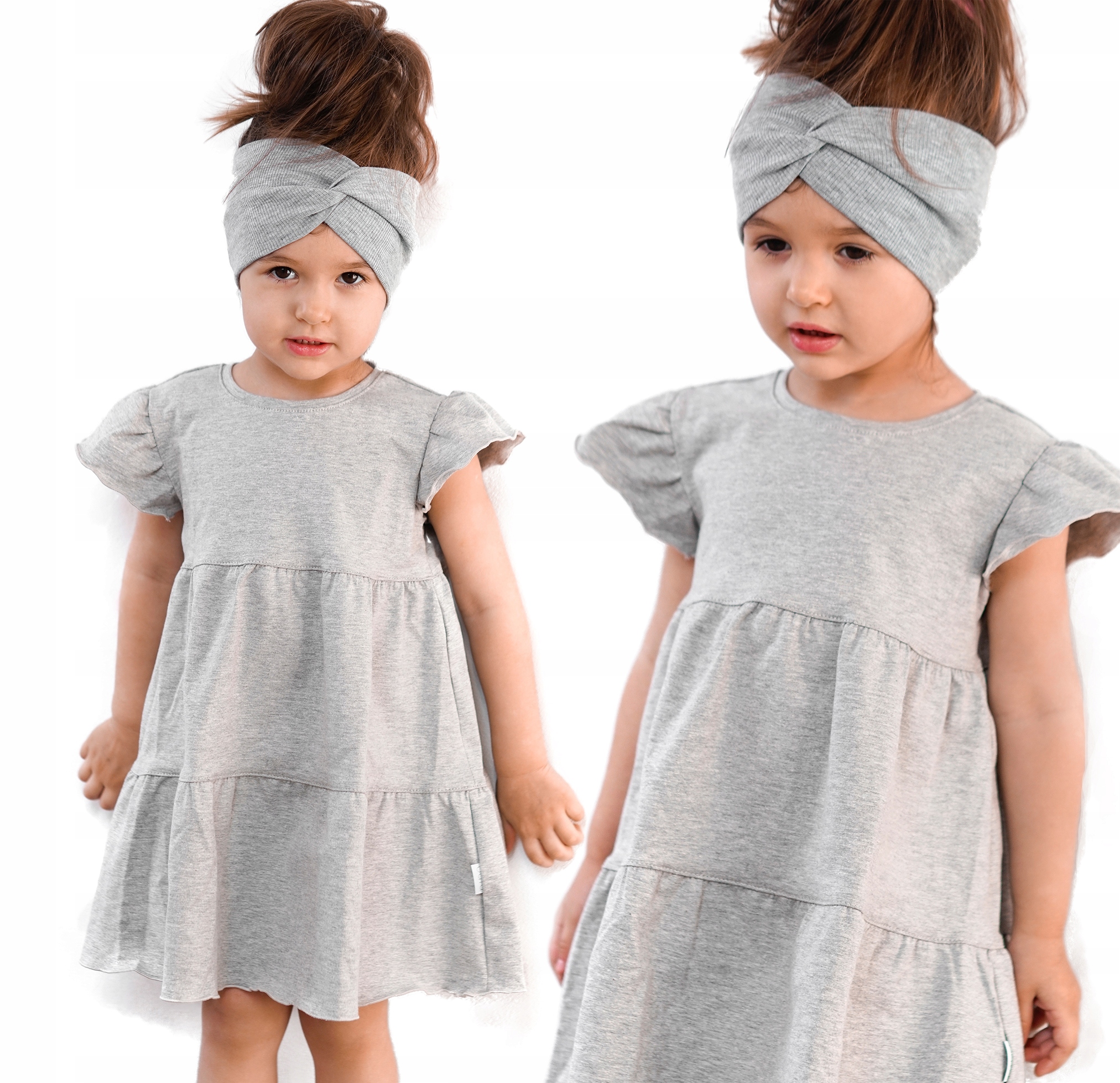 

Sukienka Sunrise - rozm. 92 Szara