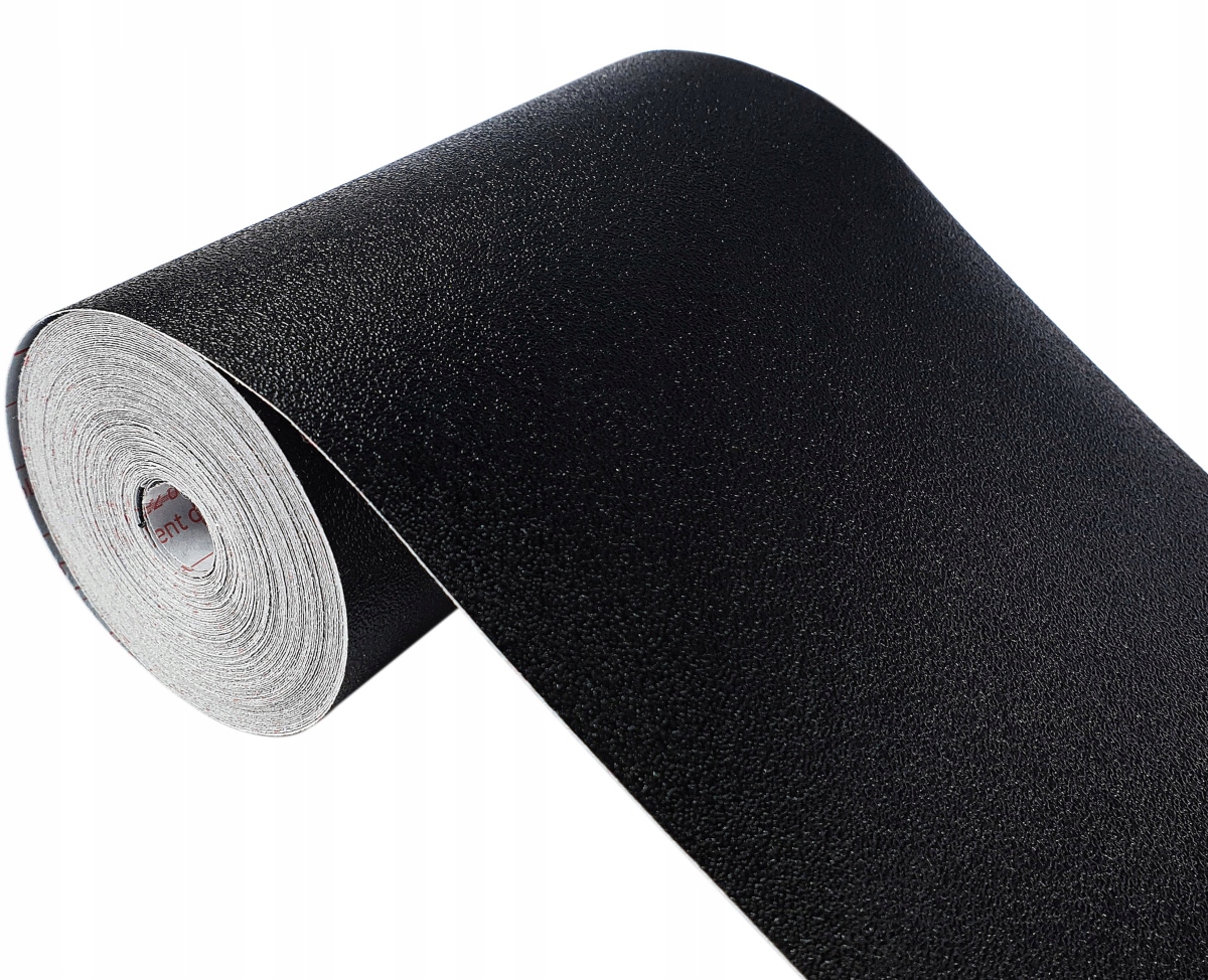 Samoprzylepna folia tuningowa Decomeister czarna 11 cm x 100 cm