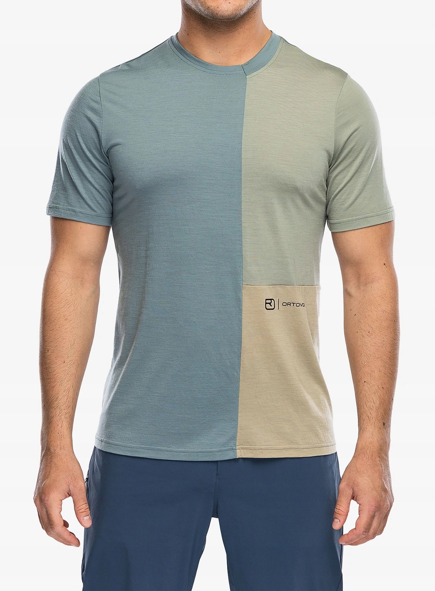 Merino tričko Ortovox 150 Cool Crack Ts icy shore XL
