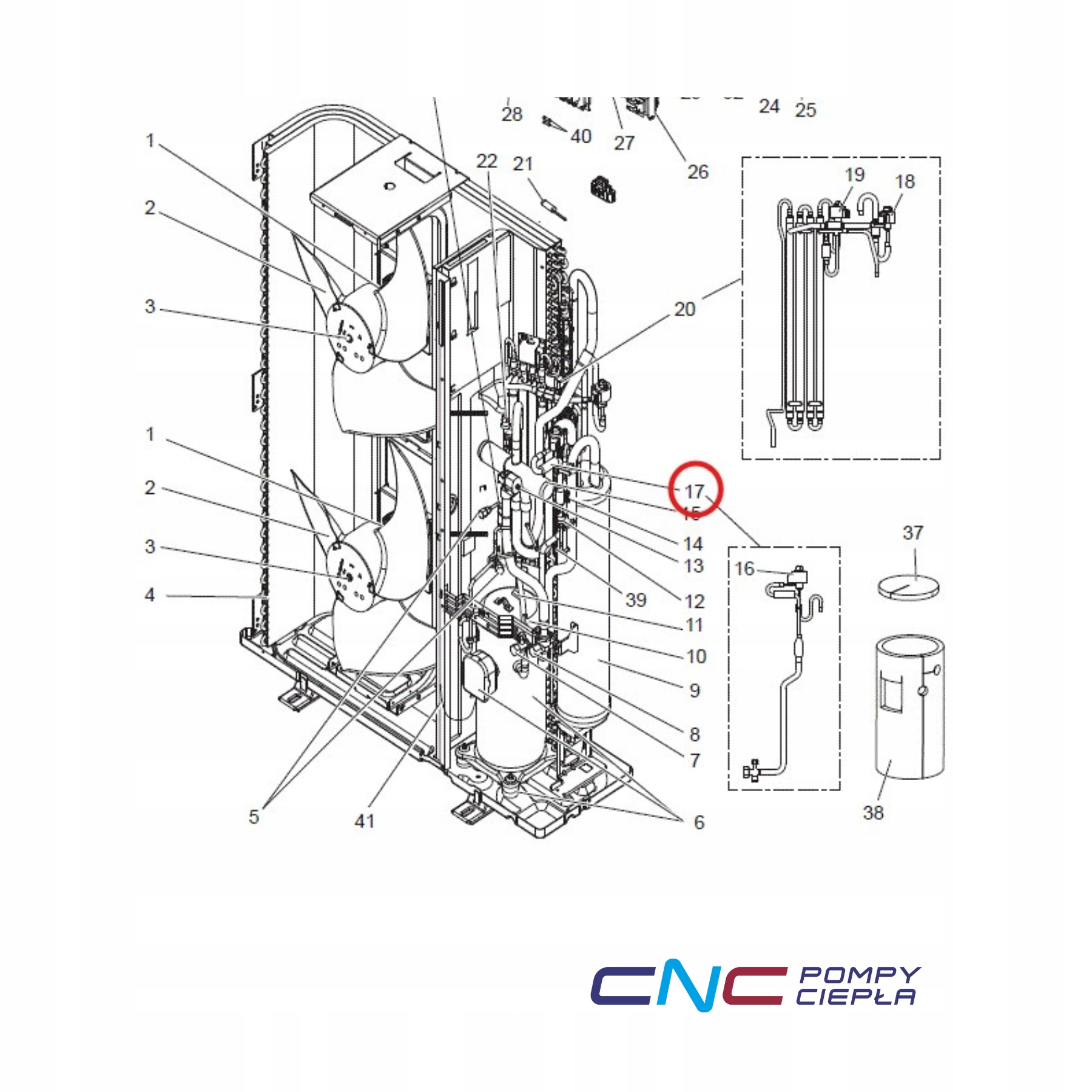 Mitsubishi Electric Lev (each) 487244 T7WH74401 – elektrický expanzný ventil