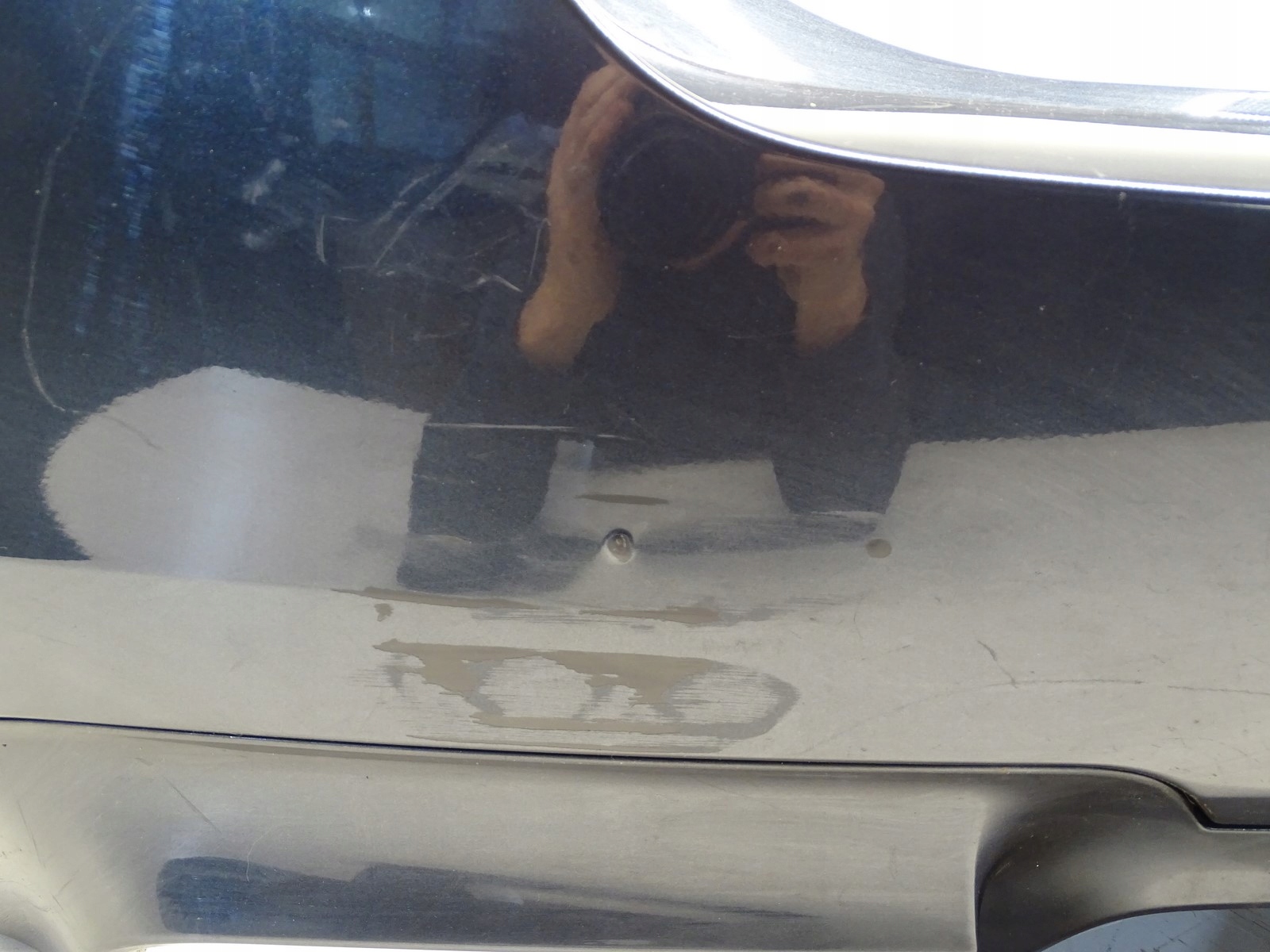 bumper rear part rear complete BMW M5 F10 sedan