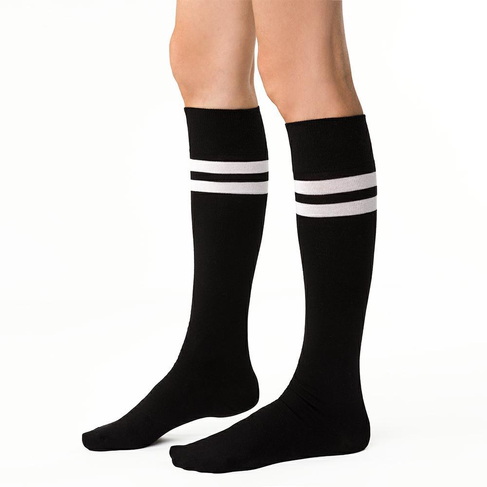 

Steven podkolanówki Bawełna black 072 Paski# 38-40