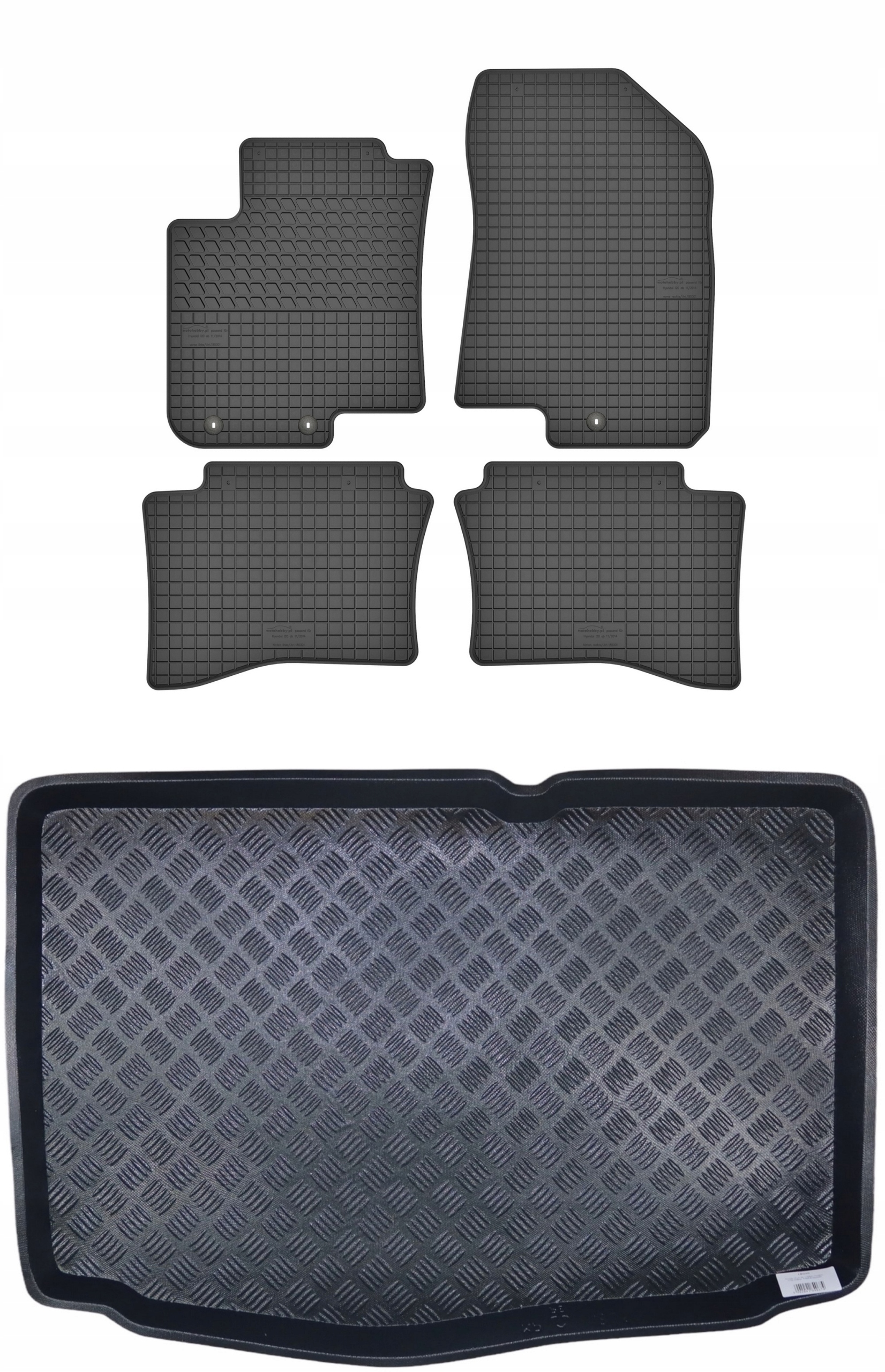 Koberce nosič pro: Hyundai i20 II 2014-2020 hatchback