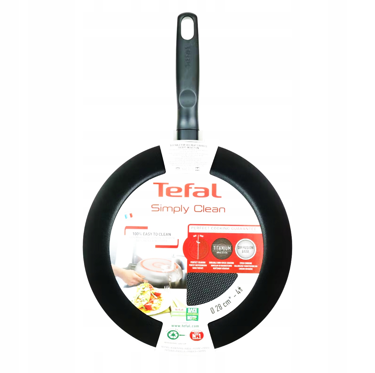 

Patelnia Tefal Simply Clean Ø28cm -nowość-