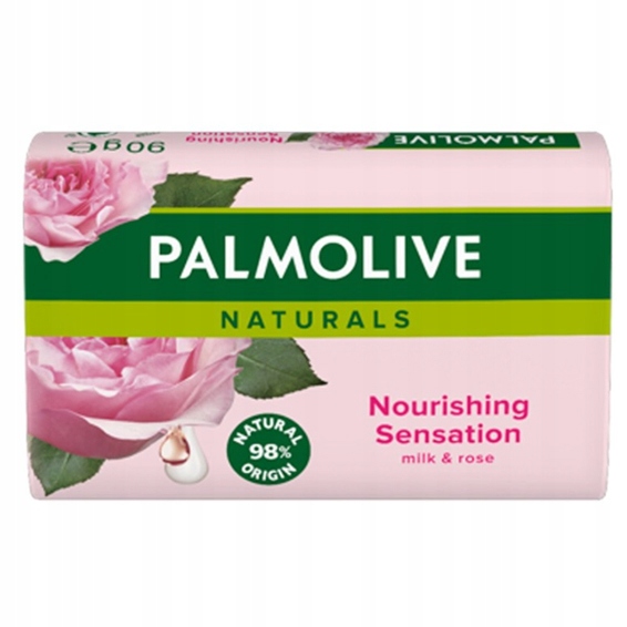 

Palmolive Mydło w kostce Mleko i Płatki Róży 90g