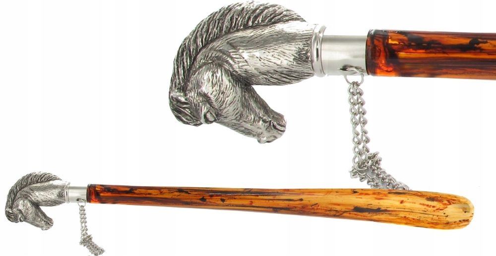 Lžíce na boty zdobená koněm Kůň, koně