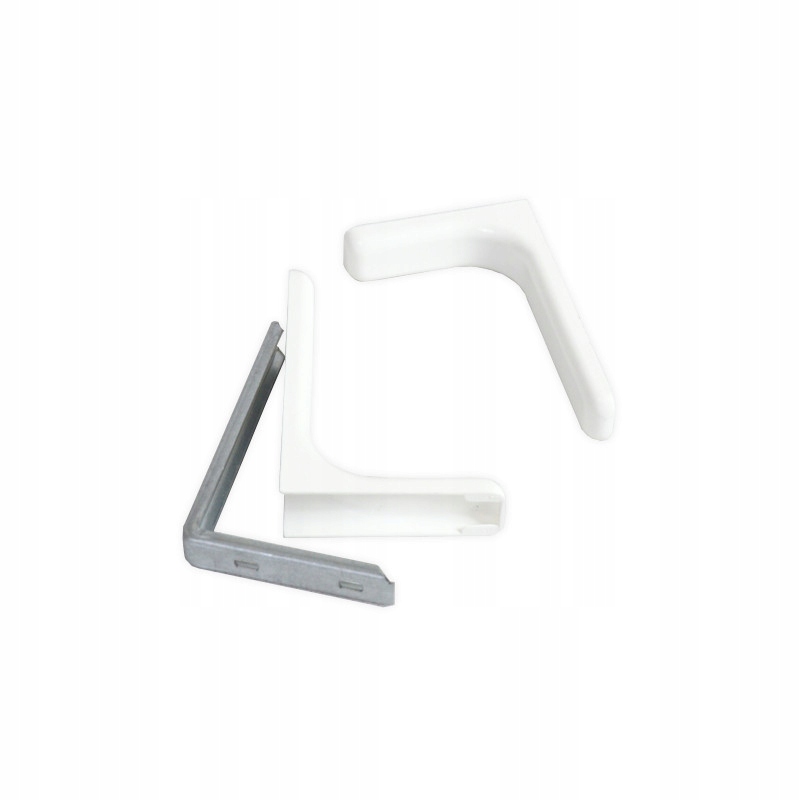 

Wsporniki pod półkę z maskownicą Biały 180mm