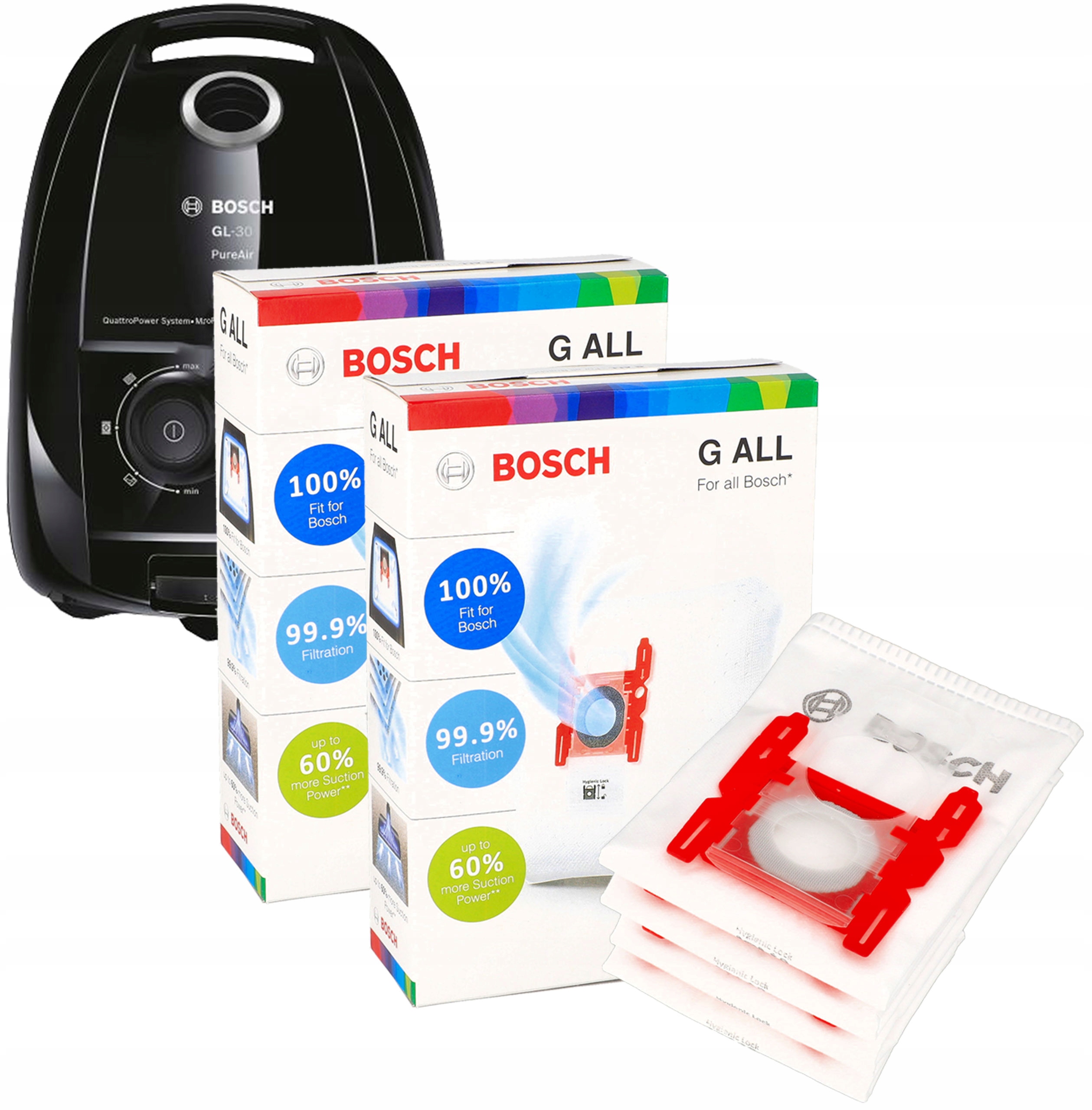 

Worki do odkurzacza Bosch G All 8 szt