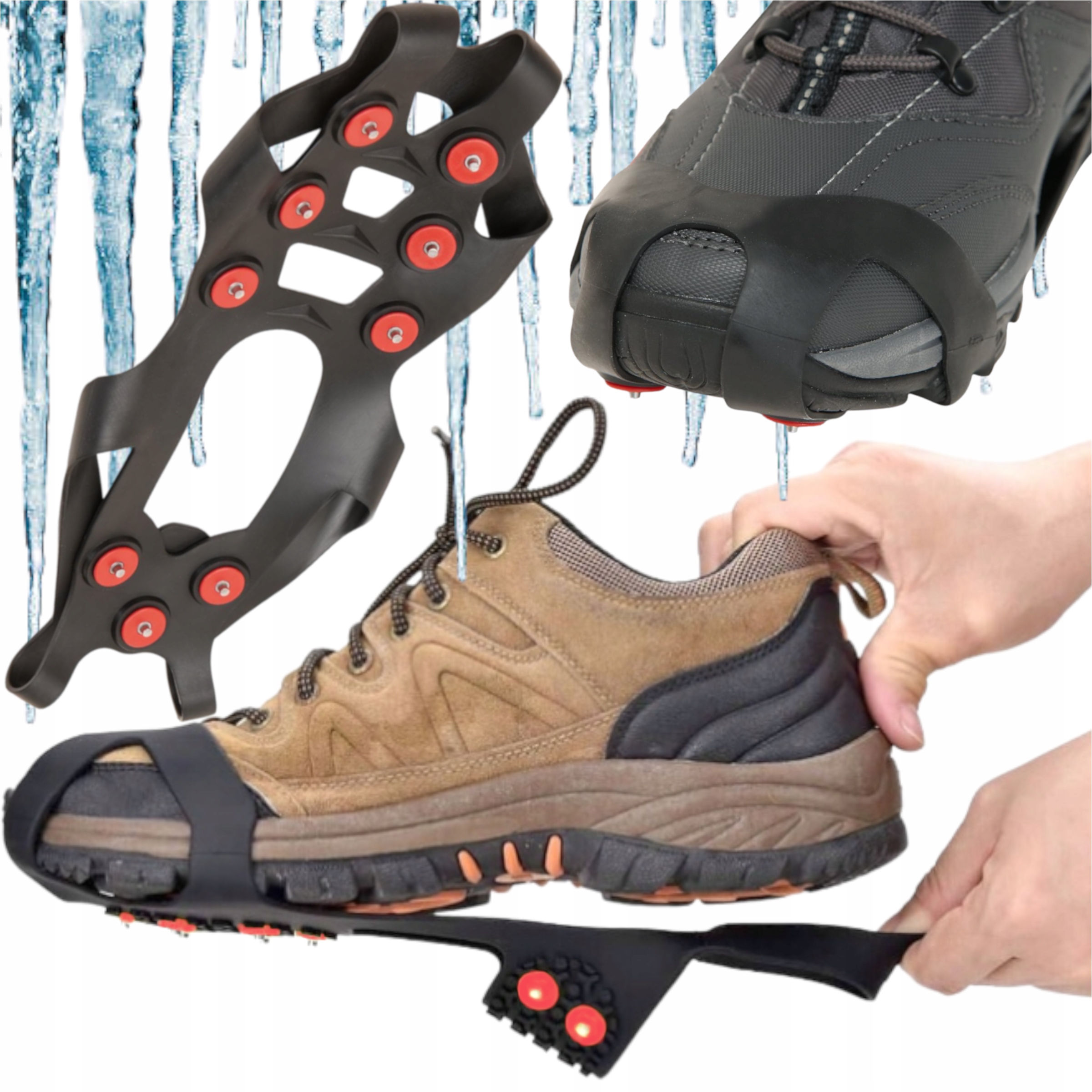 Raczki Nakładane Na Buty Turystyczne Na Spacery I Do Miasta 40-45