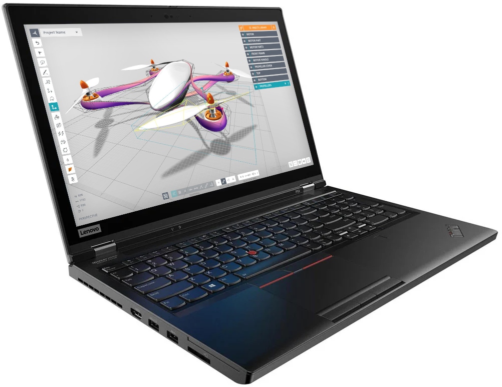 ThinkPad P53 MOBILNA STACJA ROBOCZA i7-9850H 64GB 512GB QUADRO RTX3000 Rozdzielczość (px) 1920 x 1080