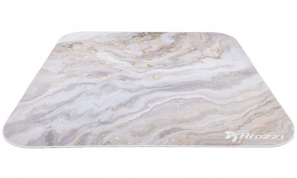 Arozzi Zona Square Floor Pad White Marble