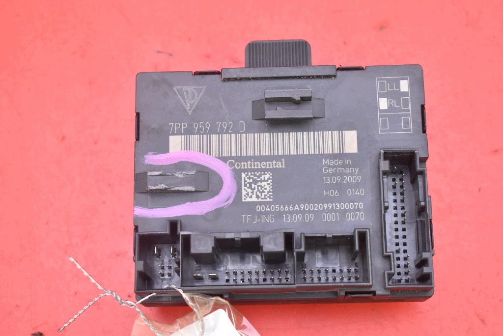 control unit module door right front 7PP959792D PORSCHE PANAMERA 970 09-13