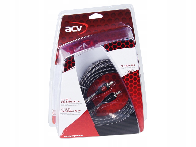 

Kabel Sygnałowy Rca 1xEKR 500CM Tyro-line Acv